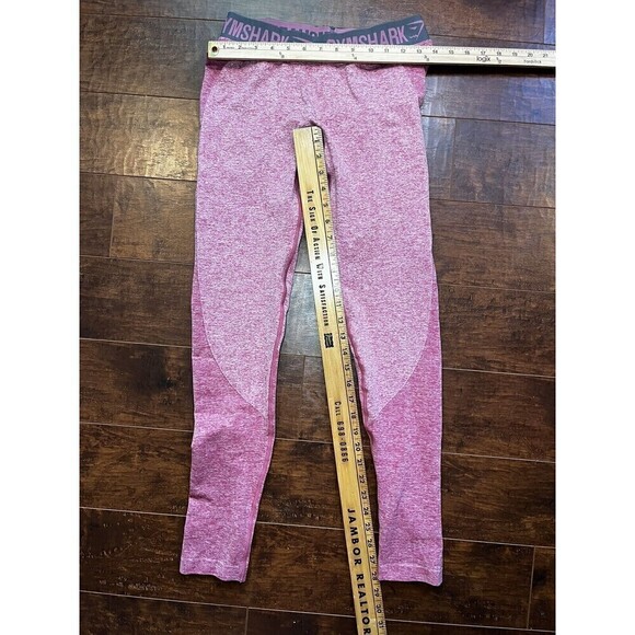 Gymshark Pink Seamless Workout Legging Read Below - Picture 3 of 5